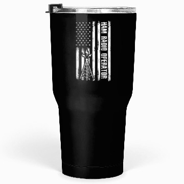 Discover Patriotic Ham Radio Operator Morse Coding A Ham Tumblers 30 Oz