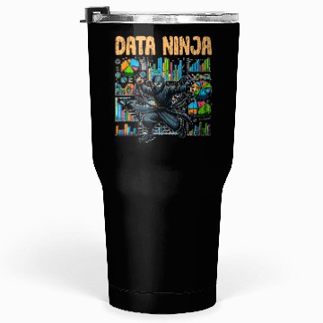 Discover Data Ninja Retro Data Science Deep Learning For Tumblers 30 Oz