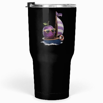 Discover Fruit Boating Plum Tumblers 30 Oz