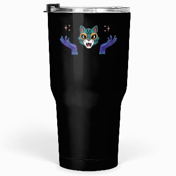 Discover Witch cat Tumblers 30 Oz