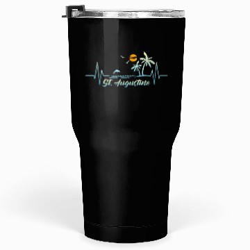 Discover Augustine Florida Souvenir Spring Break Tumblers 30 Oz