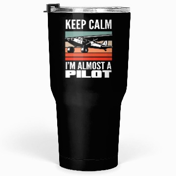 Discover Pilot Training Saying Flight School Tumblers 30 Oz
