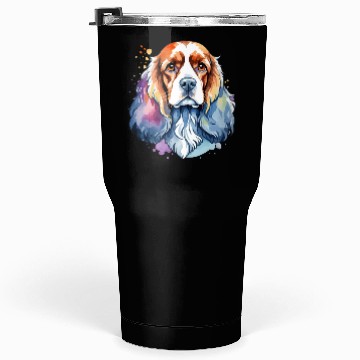 Discover American Cocker Spaniel Watercolor Tumblers 30 Oz