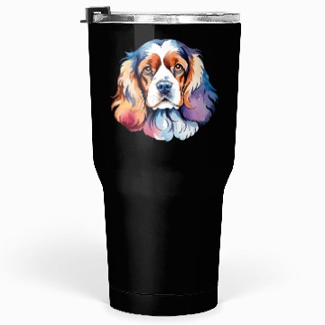 Discover American Cocker Spaniel Watercolor Tumblers 30 Oz