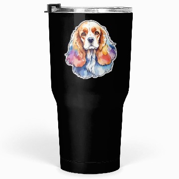 Discover American Cocker Spaniel Watercolor Tumblers 30 Oz