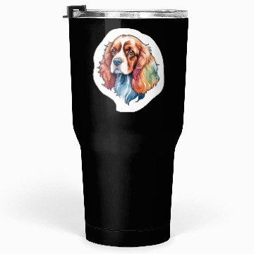 Discover American Cocker Spaniel Watercolor Tumblers 30 Oz
