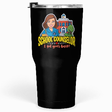 Discover School Counselor I Got Your Back School Therapist Tumblers 30 Oz