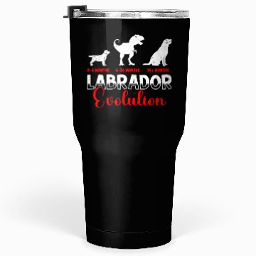 Discover Labrador EVOLUTION Labrador Lovers Funny Tumblers 30 Oz