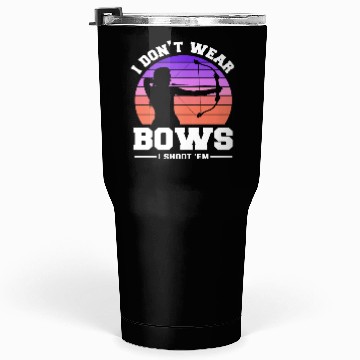Discover Archer Retro Bow Girl Archery Tumblers 30 Oz