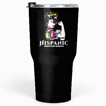 Discover Hispanic Heritage Month Latino Countries Flag Tumblers 30 Oz