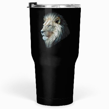 Discover Polygon Animal Print White Tumblers 30 Oz