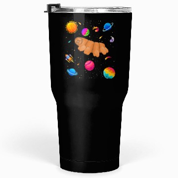 Discover Tardigrade Space! Nerd, Geek Microbiology Science Tumblers 30 Oz