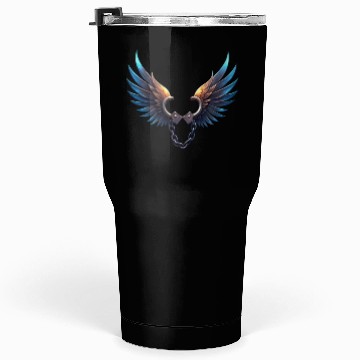 Discover Handcuffs Flapping Their Wings To Freedom Tumblers 30 Oz
