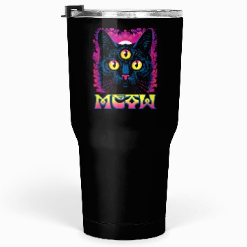 Discover Rainbow Witch Cat Seeing Tumblers 30 Oz