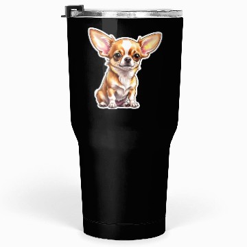 Discover Chihuahua Watercolor Tumblers 30 Oz