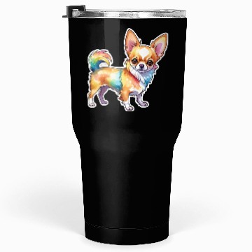 Discover Chihuahua Watercolor Tumblers 30 Oz