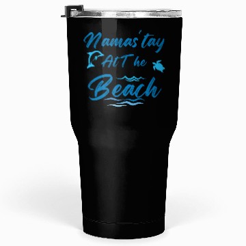 Discover Summer, Beach, Yoga Tumblers 30 Oz
