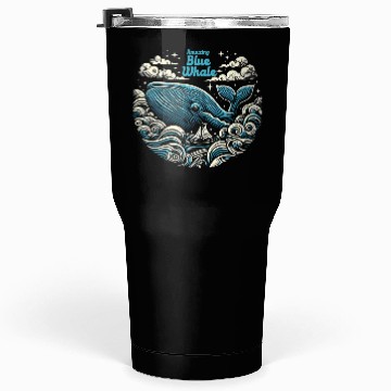 Discover Amazing Blue Whale Tumblers 30 Oz