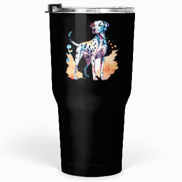 Discover Dalmatian Dog Watercolor Tumblers 30 Oz