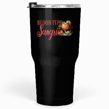 Discover Cocktail Bartender Blood Type Sangria Tumblers 30 Oz