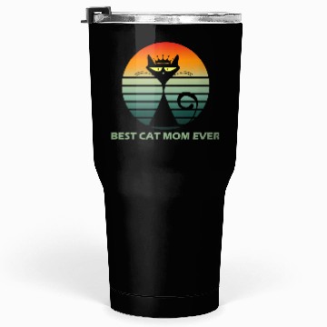 Discover Best cat mom ever Pets cute Funny lovely cat Tumblers 30 Oz