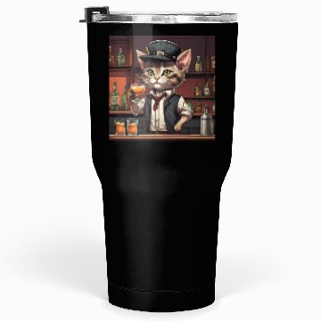 Discover bartender kitty Tumblers 30 Oz