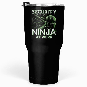 Discover Penetration Tester Security Ninja at work Tumblers 30 Oz