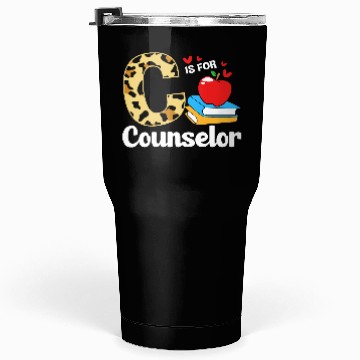 Discover Leopard Print Back To School For School Counselor Tumblers 30 Oz