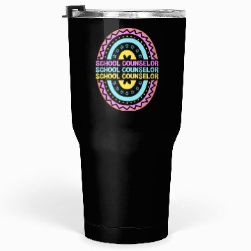 Discover Rainbow Boho School Guidance School Counselor Tumblers 30 Oz