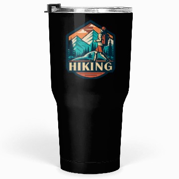 Discover Outdoor Creative Mountain Hiking Lover Tumblers 30 Oz