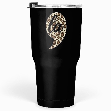 Discover Comma La Leopard Print Kamala Harris Tumblers 30 Oz