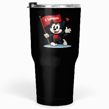 Discover felix cat i love you Tumblers 30 Oz