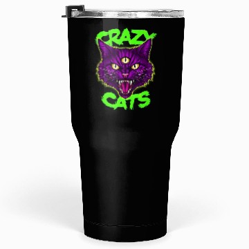 Discover CRAZY CAT Tumblers 30 Oz