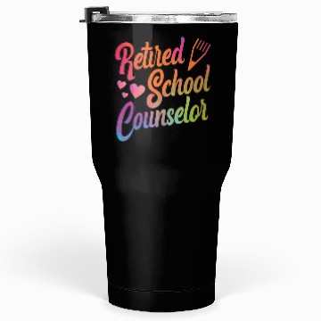 Discover School Counselor Retired Tumblers 30 Oz