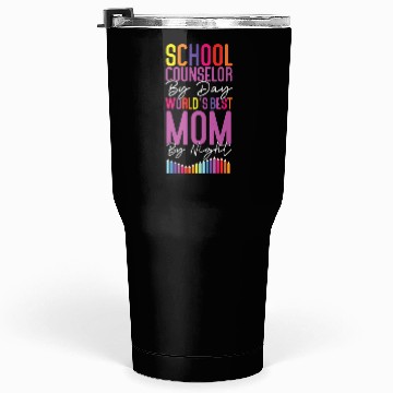 Discover School Counselor Mom School Tumblers 30 Oz
