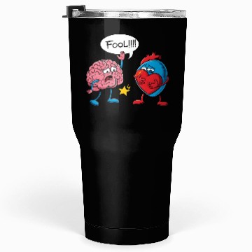 Discover Mind Clash Heart vs Brain Tumblers 30 Oz