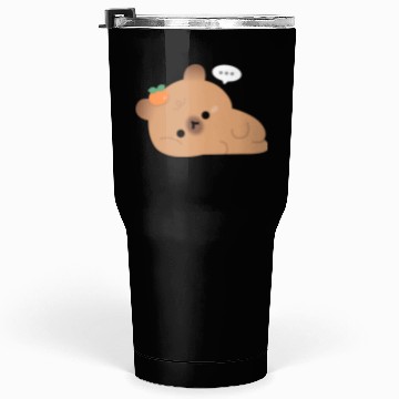Discover Tired Capybara Tumblers 30 Oz
