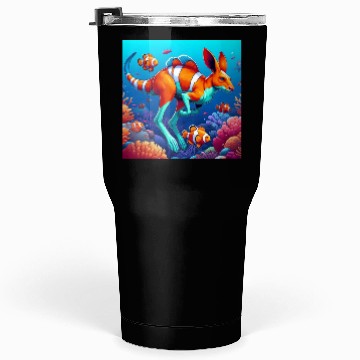 Discover The kangaroo-clown fish Tumblers 30 Oz