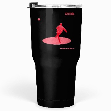 Discover Red and Pink Knuckleball 18 Tumblers 30 Oz