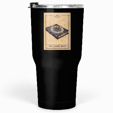 Discover Magic - Black Magic - Magic Book Black Magic Book Tumblers 30 Oz