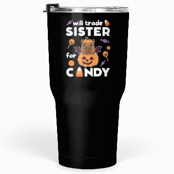 Discover Capybara Halloween Trade Sister For Candy Tumblers 30 Oz