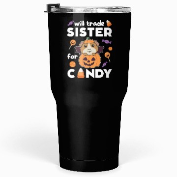 Discover Guinea Pig Halloween Trade Sister For Candy Tumblers 30 Oz