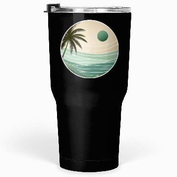 Discover Tropical Sunset Serenity Tumblers 30 Oz