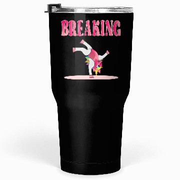 Discover BREAKING DANCE UNICORN Tumblers 30 Oz