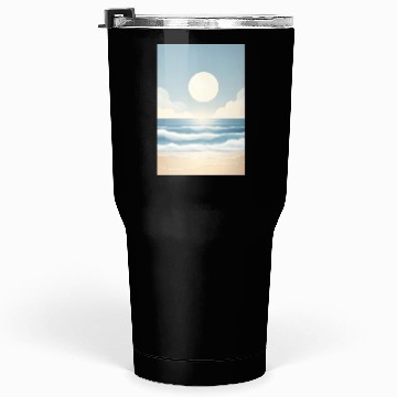 Discover Refreshing sea view Tumblers 30 Oz