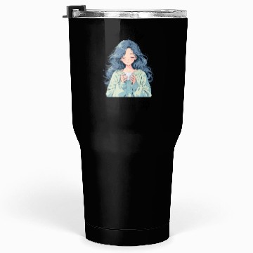 Discover A Woman Drinking Coffee, A Coffee Lover Text Tumblers 30 Oz