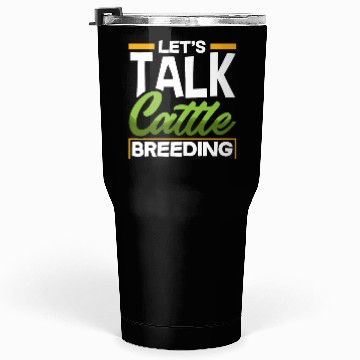 Discover Let's Talk About Cattle Breeding Highland Cow Tumblers 30 Oz
