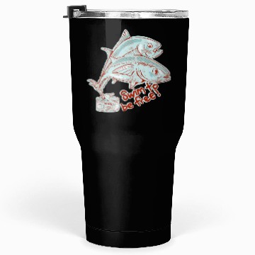 Discover Swim to be free Tumblers 30 Oz