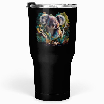 Discover Colorful Koala in the forest Tumblers 30 Oz