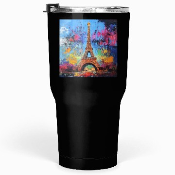 Discover Paris-Eiffel Tower Tumblers 30 Oz